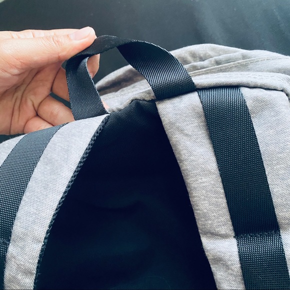 PINK Gray and Black Backpack - Picture 9 of 12